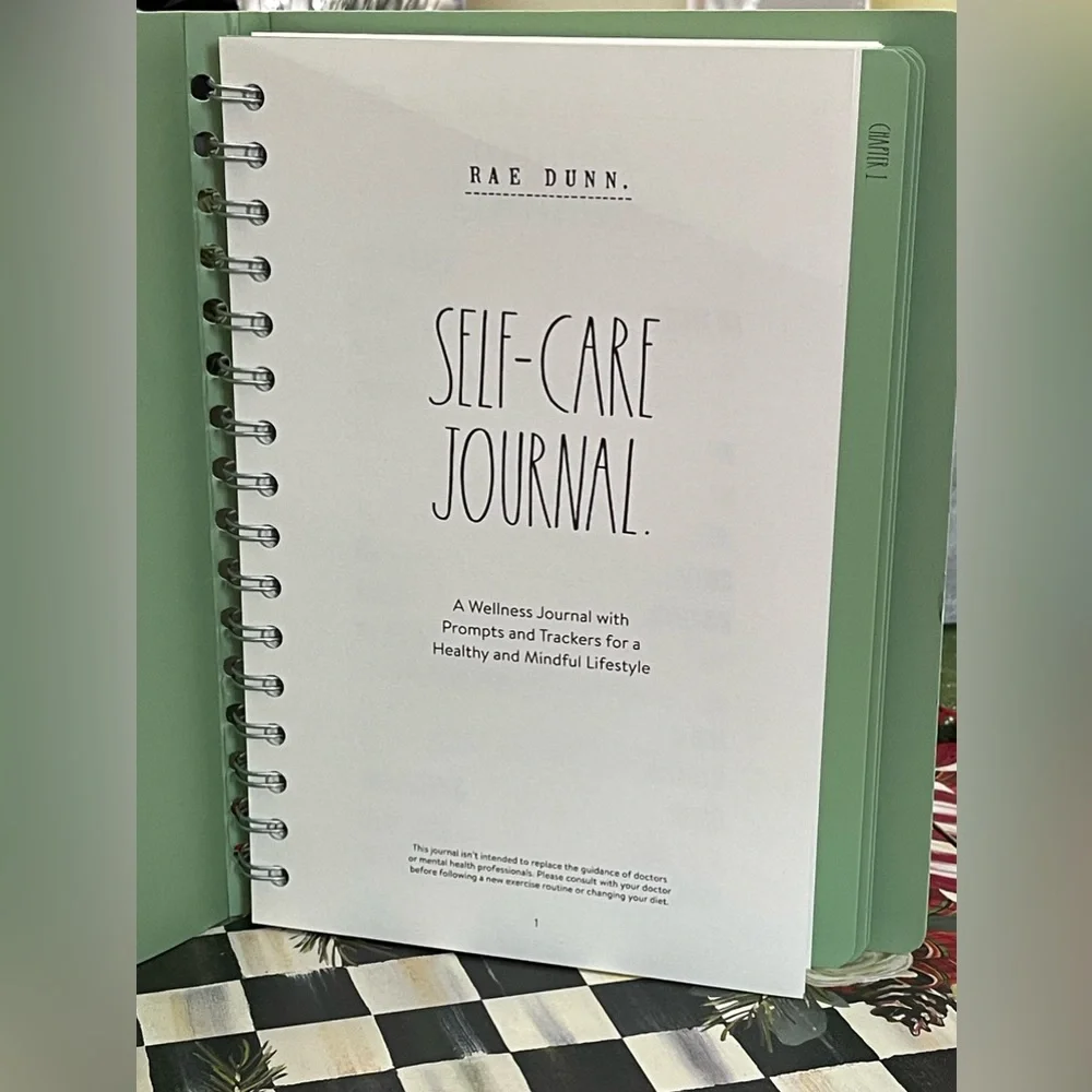 🌺 Brand NEW w/Tag Rae Dunn SELF-CARE JOURNAL - 144 Page Guided Journal 🌺 - Picture 4 of 15